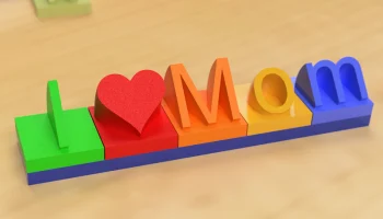 Совместимые с Lego буквы для создания послания ко Дню свя.. Совместимые с Lego буквы для создания послания ко Дню свя..