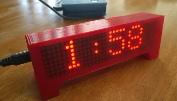 ESP8266 Wemos Часы Новости Погода Прокручивающаяся рамка.... 3