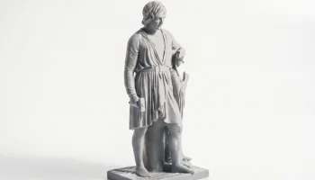 Классическая статуя Железного Бертеля Скульптура для 3D-п... 1
