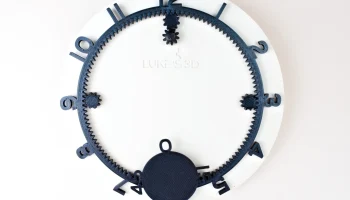 Gear clock