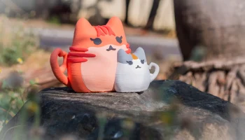 Кошка и котенок - модель ко Дню матери........ 6