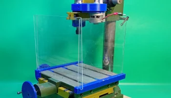 Самодельный фрезерный шпиндель Proxxon ER11 BLDC с щеточн..