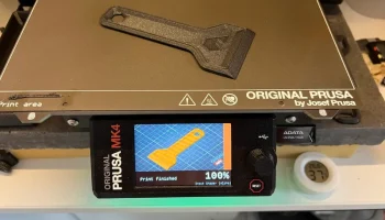 Prusa Spatula remix - с большим отверстием для подвешиван... 6