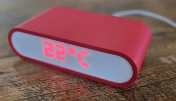 Погодные часы ESP32 1