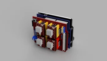 Крепление V-слота для Arduino Uno 1