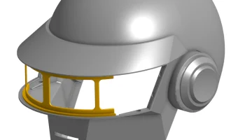 Шлем Daft Punk Thomas 2.0 - носимый 5