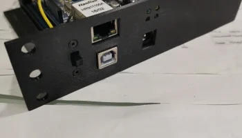 Крепление Arduino Mega + Ethernet Shield в стойку...........