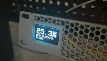 19-дюймовый Raspberry Pi (3 и 4) для монтажа в стойку с 1,3-дюймовым OLED-экраном (идеально подходит для PiHole) 7