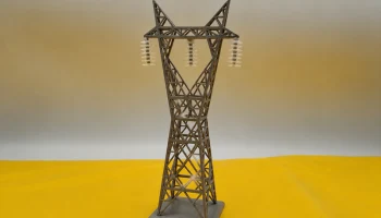 1:100 Одноцепная стальная решетчатая башня 110 кВ...