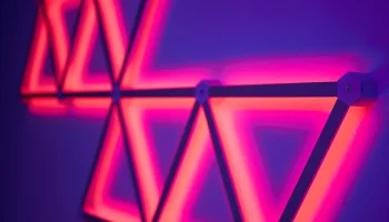 LED Wandleuchte Inspiriert durch Nanoleaf Lines 7