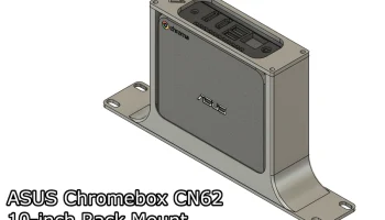 Asus Chromebox CN62 10-дюймовый монтаж в стойку......
