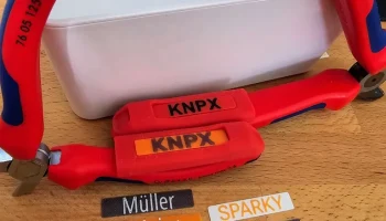 Персонализируемая этикетка для плоскогубцев Knipextend от.. 2