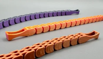 Fidget Chain - шарнирная настольная игрушка, распечатывае... 5