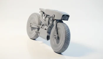 Футуристический мотоцикл Bik 3D для печати... 2