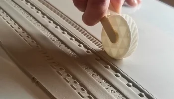 Штамповое колесо для глины и косплея........