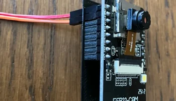Задняя панель модуля Esp32-cam