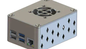 Корпус вентилятора Raspberry Pi 4 1