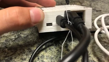 Оранжевый корпус Pi Zero 3 5