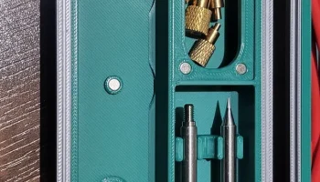Прочная магнитная коробка Pinecil с двумя отделениями с к..