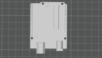 Arduino uno Escala 1:1 в миллиметрах 1
