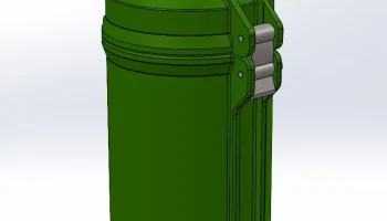 Цилиндрический прочный ящик 6