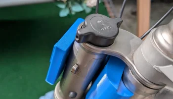 Складной велосипед Helix на переднем багажнике Brompton... 8