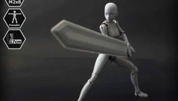 Фигурка E.V.A 01 в масштабе 1/10 6