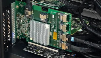 Вертикальное крепление PCI-E Riser для корпусов Fractal D...