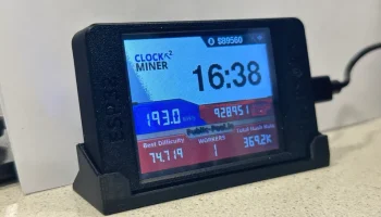 ESP32 2432S028 Чехол-подставка nerdminer