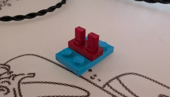Чехол для пятки Lego Minifig с плоской вершиной......