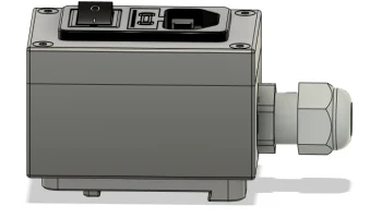 Распределительная коробка источника питания IEC C14 для D.. 2