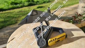 Lockheed Martin F-117 Nighthawk - масштаб 1:80 8