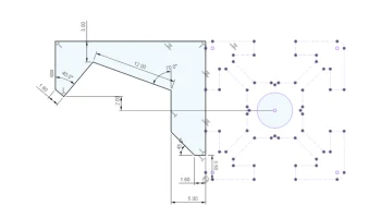 Держатель светодиодной ленты для Voron 2.4... 8