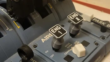 Выключатель запуска двигателя A320 со стопорным механизмо.. 8