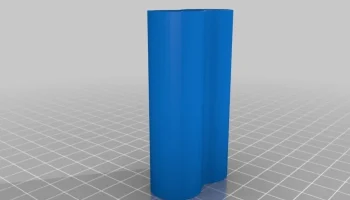 Минималистичный чехол для батареек для очков diy 2S 18650.. 5