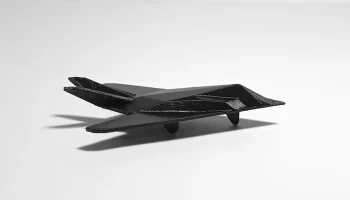 F-117 Nighthawk распечатываемый на месте штурмовик-микростел 4