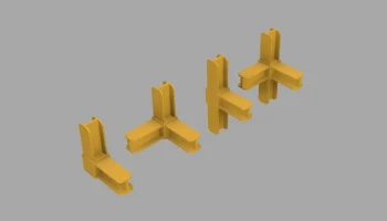 Модульная система стандартного профиля 2020 x 1,5 мм + ак.. 5