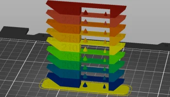 Temp Tower PLA, PETG, ABS/ASA для Prusa MINI+, MK3S+ и MM... 1