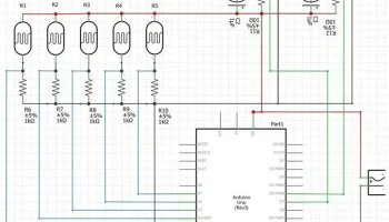 Линия, следующая за роботом Arduino 1