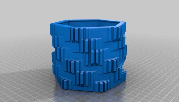 Кошмар моего 3D-принтера - горшок для растений и ваза для... 4
