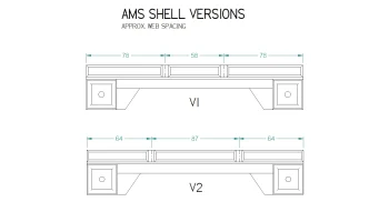 Стенд Bambu Labs AMS 2-х ярусный 4