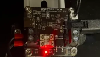 Кронштейн DIN-рейки для платы USB-адаптера BTT EBB36/EBB4...