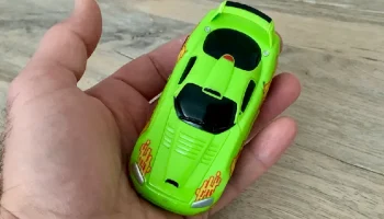 Шасси радиоуправляемой машинки для корпуса в масштабе 1/43 1