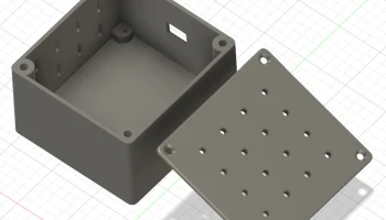 Параметрический корпус ESP32/ESP8266 - Fusion 360........ Параметрический корпус ESP32/ESP8266 - Fusion 360........
