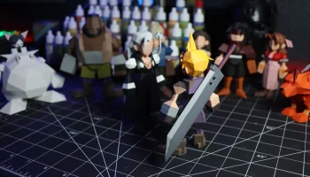 Сефирот - Полигональная модель Final Fantasy 7 1
