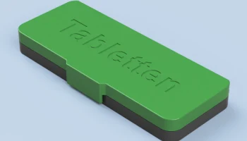 Небольшая коробочка для таблеток 7х2. 2