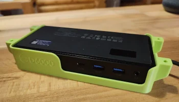 Крепление под столом для станции Dell D6000 USB-C...... Крепление под столом для станции Dell D6000 USB-C......