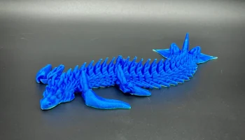 Sea Dragon - шарнирный - печать на месте - гибкий - без п... 4