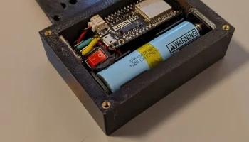 Точный датчик температуры с батарейным питанием ESP32 BMP..