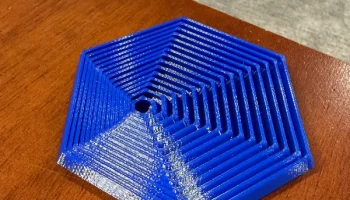 Hexagon Twist Fidget - печать на месте 3